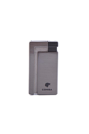 Cohiba Çift Torch Pürmüz Gunmetal Puro Çakmağı