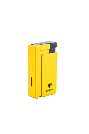 Cohiba Çift Torch Pürmüz Sarı Puro Çakmağı