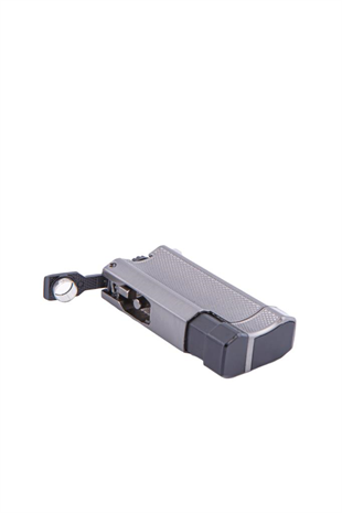 Cohiba Çift Torch Pürmüz Gunmetal Desenli Puro Çakmağı