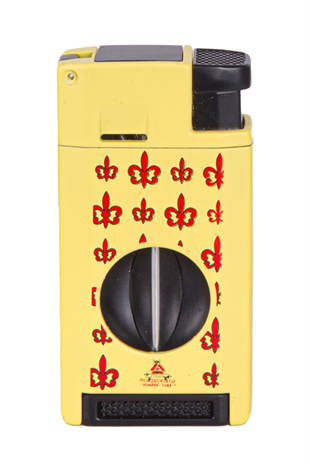 Cohiba Çift Torch Pürmüz Monte Cristo Özel Üretim Dahili Delici & V Kesici Metal Puro Çakmağı