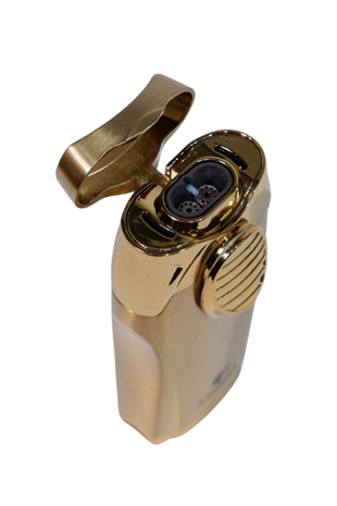 Cohiba Çift Torch Pürmüz Gunmetal Puro Çakmağı