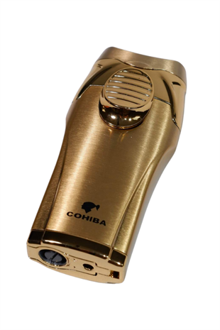 Cohiba Çift Torch Pürmüz Gunmetal Puro Çakmağı