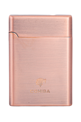 Cohiba Çift Torch Pürmüz Bronz Metal Puro Çakmağı