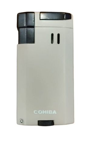 Cohiba Çift Torch Pürmüz Delicili Füme Metal Puro Çakmağı