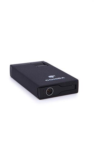 Cohiba Çift Torch Pürmüz Siyah Metal Puro Çakmağı