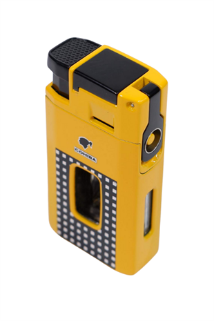 Cohiba Çift Torch Pürmüz Sarı Puro Çakmağı