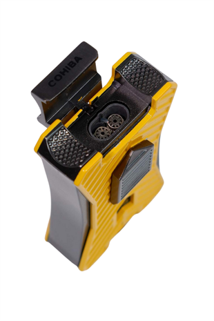 Cohiba Çift Torch Pürmüz Sarı Puro Çakmağı