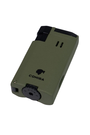 Cohiba Çift Torch Pürmüz Yeşil Puro Çakmağı