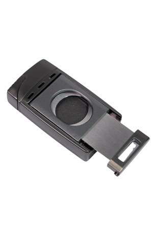 Cohiba Çift Torch Pürmüz Gunmetal Puro Çakmağı