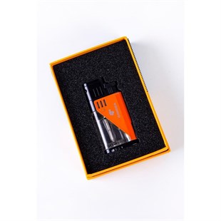 Cohiba İki Torch Pürmüz Turuncu Puro Çakmağı
