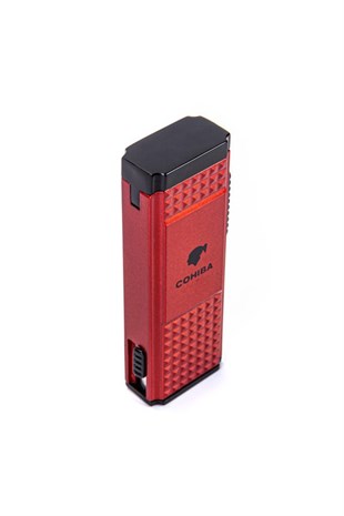 Cohiba İki Torch Pürmüz Kırmızı Puro Çakmağı