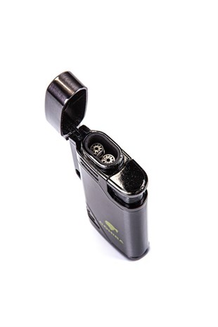 Cohiba İki Torch Pürmüz Gunmetal Slim Puro Çakmağı