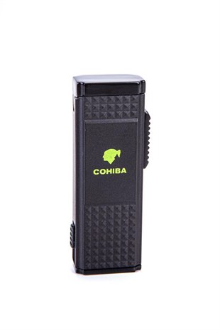 Cohiba İki Torch Pürmüz Siyah Puro Çakmağı