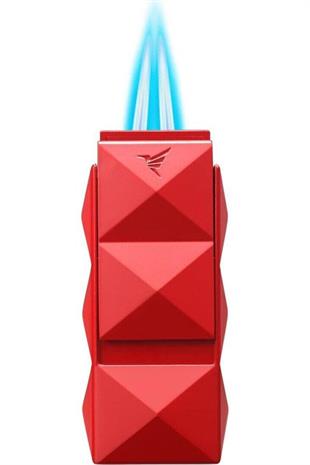 Colibri Quasar II Çift Torch Pürmüz Kırmızı Puro Çakmağı