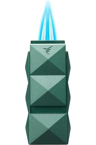 Colibri Quasar II Çift Torch Pürmüz Yeşil Puro Çakmağı