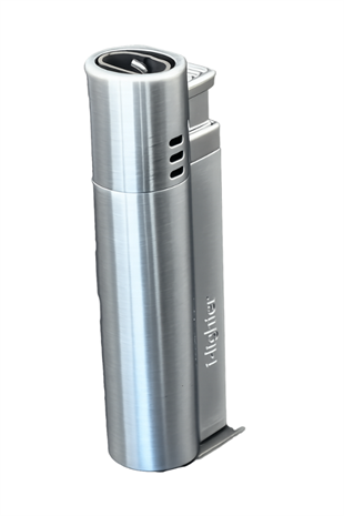 I Lighter Çift Torch Pürmüz Gümüş Puro Çakmağı