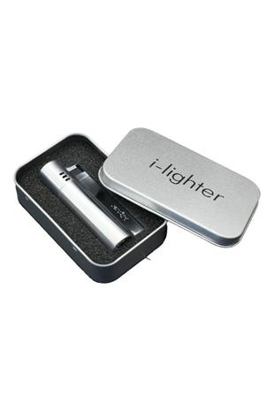 I Lighter Çift Torch Pürmüz Gümüş Puro Çakmağı