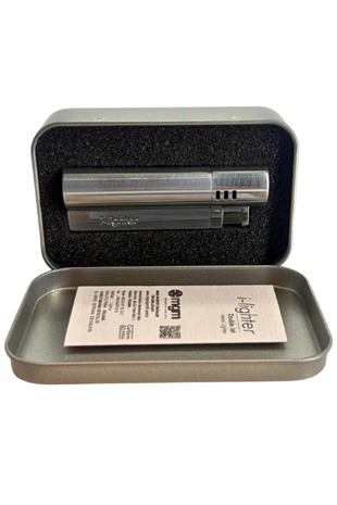I Lighter Çift Torch Pürmüz Gunmetal Puro Çakmağı