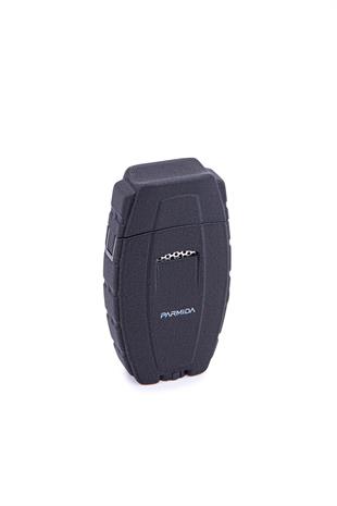 Parmida Çift Torch Pürmüz Siyah Metal Puro Çakmağı