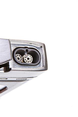 Parmida Çift Torch Pürmüz Gunmetal S-Cut Puro Çakmağı