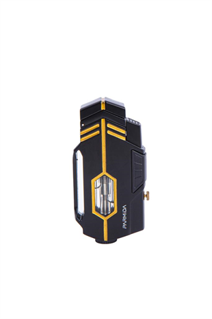 Parmida Çift Torch Pürmüz Siyah Puro Çakmağı