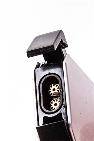 Parmida İki Torch Pürmüz Beyaz Puro Çakmağı