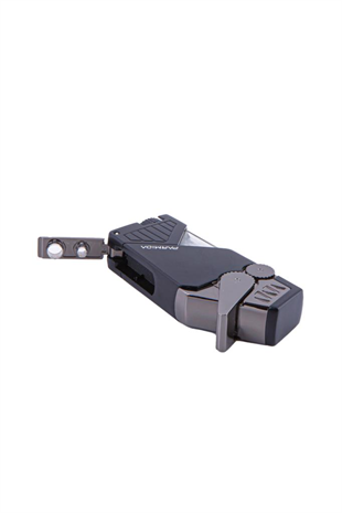 Parmida Çift Torch Pürmüz Siyah Puro Çakmağı