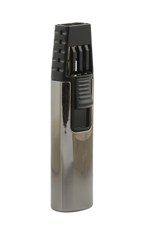 Parmida Çift Torch Pürmüz Gunmetal-Siyah Puro Çakmağı