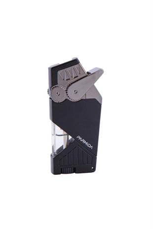 Parmida Çift Torch Pürmüz Siyah Puro Çakmağı