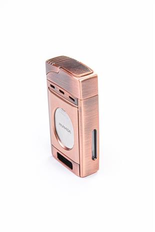Parmida Çift Torch Pürmüz Bronz S-Cut Puro Çakmağı