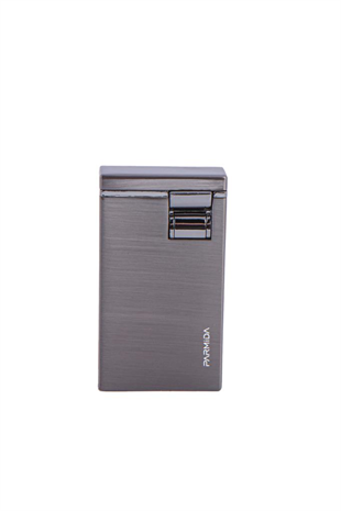 Parmida Çift Torch Pürmüz Gunmetal Puro Çakmağı