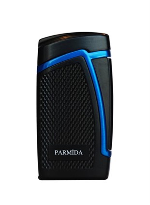 Parmida İki Torch Pürmüz Siyah-Mavi Puro Çakmağı