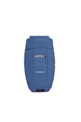 Parmida Çift Torch Pürmüz Lacivert Metal Puro Çakmağı