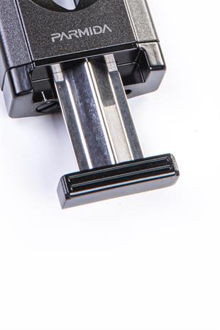 Parmida Çift Torch Pürmüz Gunmetal-Siyah V-Cut Puro Çakmağı