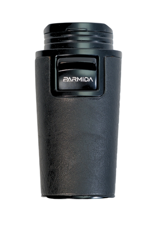 Parmida Çift Torch Pürmüz Delicili Gövdesi Deri Siyah Metal Puro Çakmağı