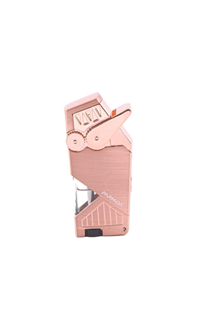 Parmida Çift Torch Pürmüz Rose Gold Puro Çakmağı