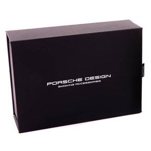 Porsche Design Çift Torch Pürmüz Gümüş Puro Çakmağı