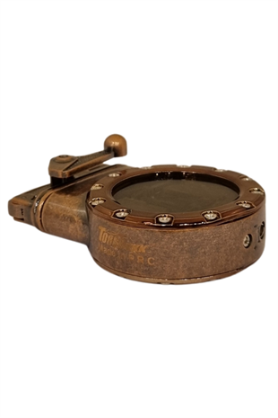 PremiumQuality Gunmetal Çift Torch Pürmüz Metal Puro Çakmağı