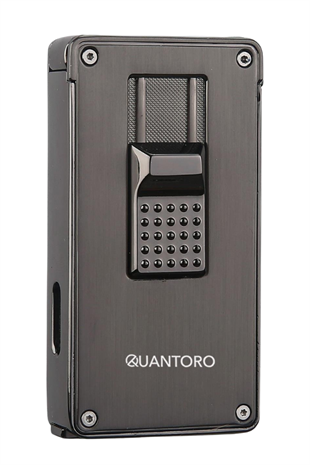Quantoro 2 Torch Pürmüz Gunmetal Metal Puro Çakmağı