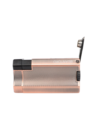 Quantoro Çift Torch Pürmüz Bakır Metal Puro Çakmağı