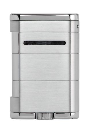 Xikar Allume Gümüş Çift Torch Puro Çakmağı