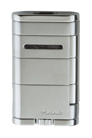 Xikar Allume Gümüş Çift Torch Puro Çakmağı