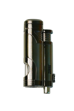 Zorro 2 Torch Pürmüz Gunmetal Metal Puro Çakmağı