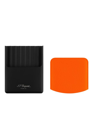 S.T. Dupont Turuncu-Siyah Deri Cigarillo Kılıfı 183114