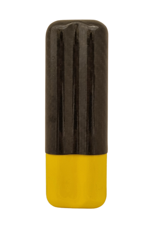 Cohiba Karbon Desenli Sarı İkili Puro Kılıfı