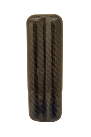 Cohiba Karbon Desenli Siyah İkili Puro Kılıfı