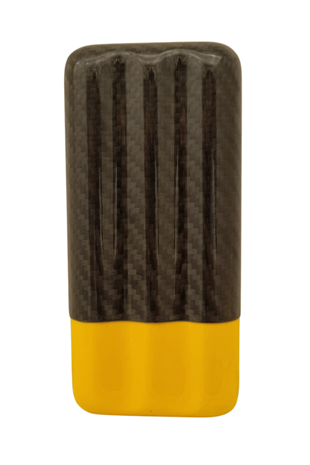 Cohiba Karbon Sarı Üçlü Puro Kılıfı