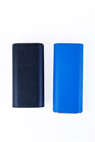 Cohiba Mavi-Siyah Üçlü Deri Puro Kılıfı