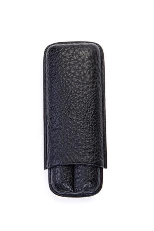Cohiba Siyah İkili Deri Puro Kılıfı