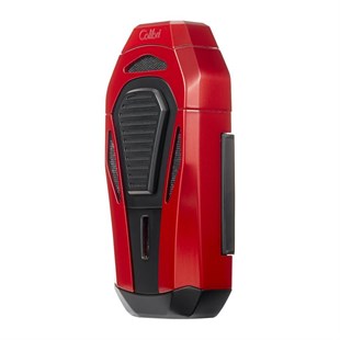 Colibri Boss 3 Torch Pürmüz Siyah-Kırmızı Puro Çakmağı